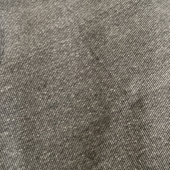 Amo Long Rib Tank Heather Grey - Picture 4 of 5